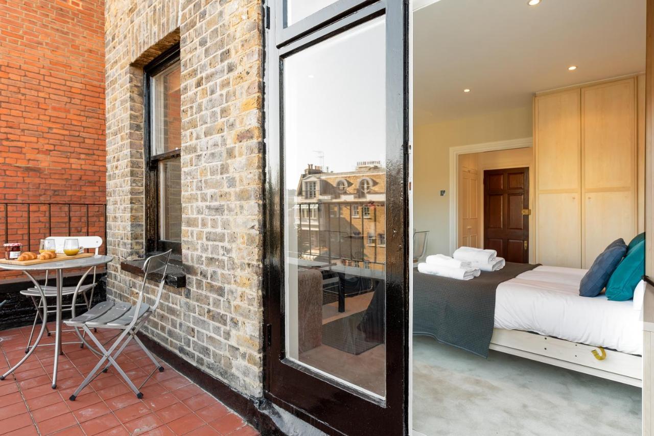 Capital Sloane Street Studio With Balcony London Eksteriør billede